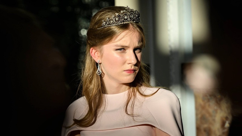 Prinsesse Eléonore med diamanttiara