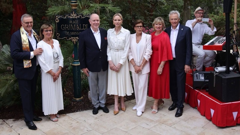 Fyrsteparet åpnet Monaco-tema på Europa-Park