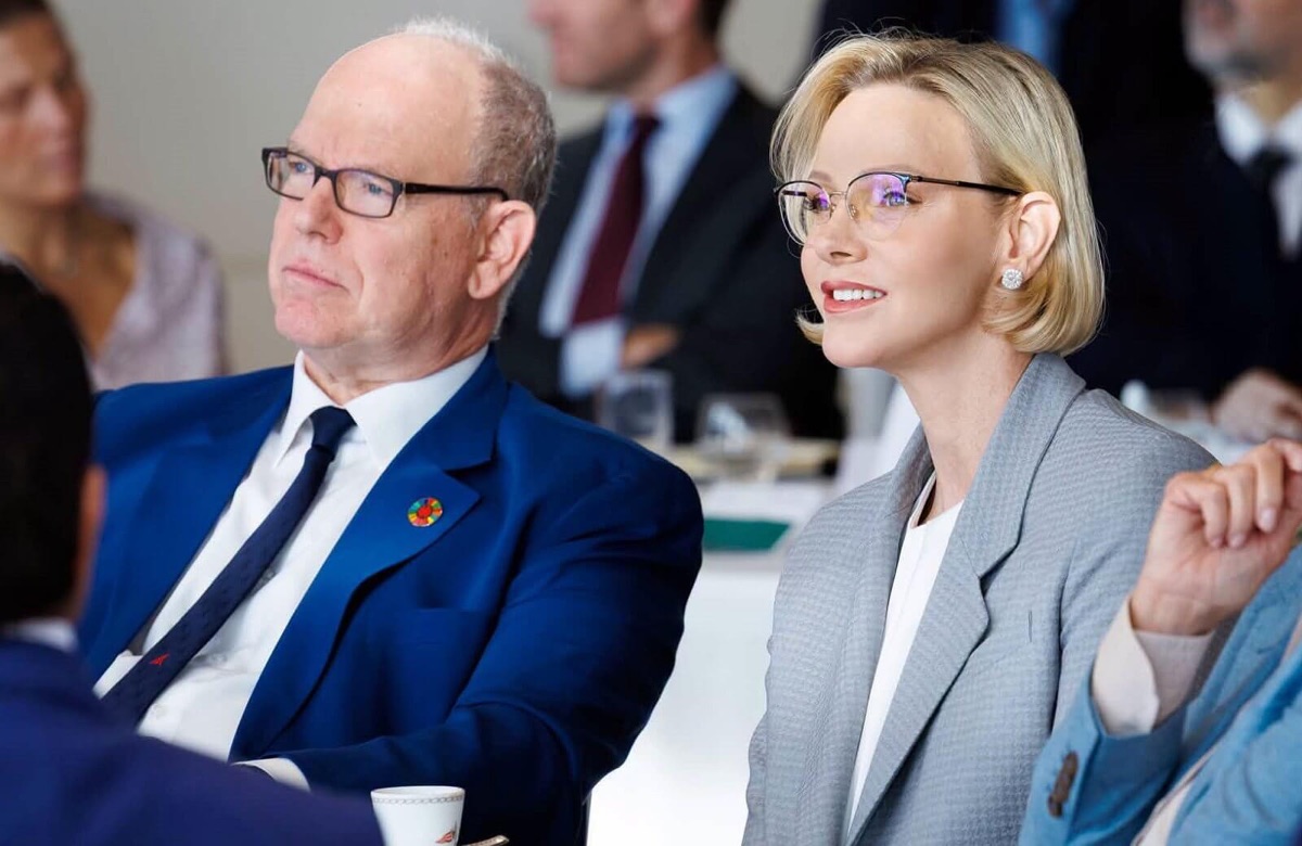 Albert og Charlène samlet hundre filantroper i Monaco