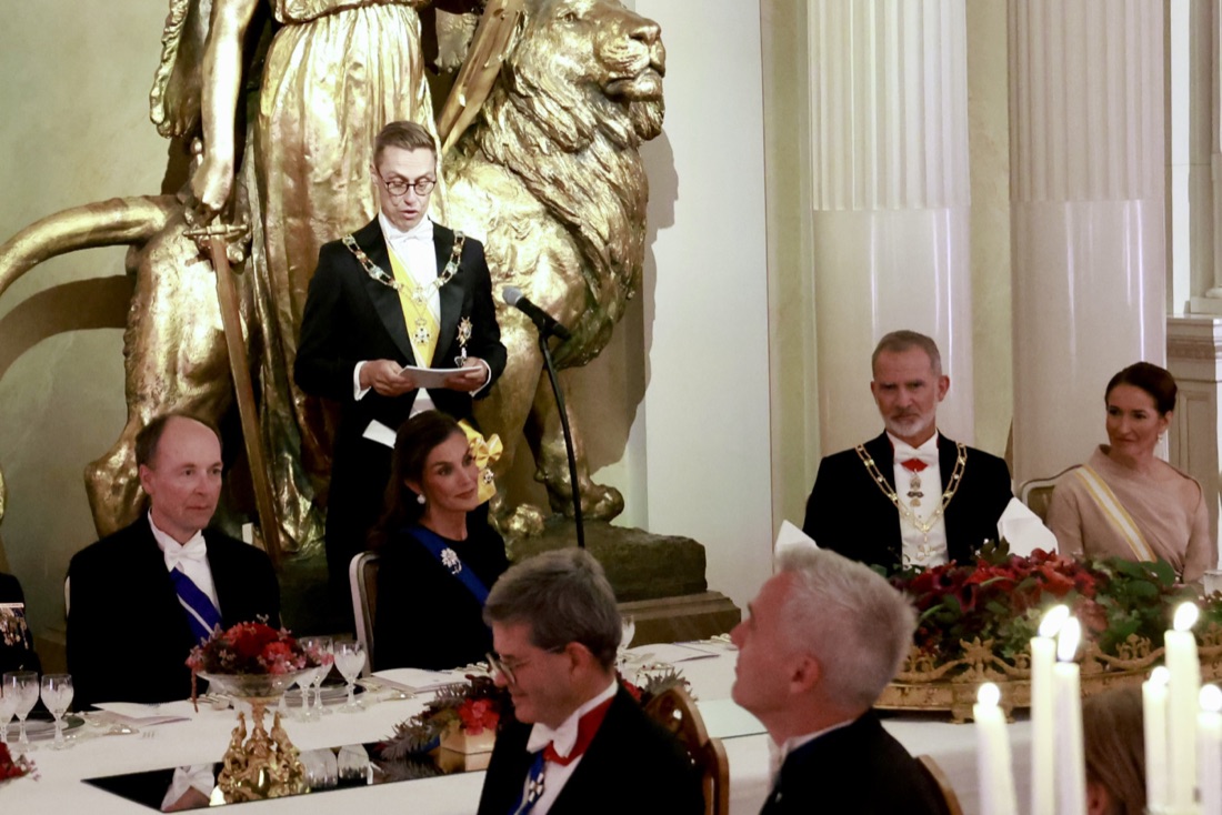 The state visit to Finland ended in Lapland