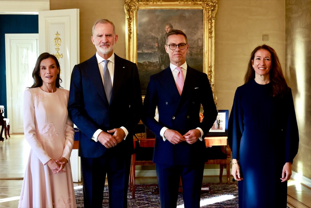 Kongeparet på statsbesøk i Finland