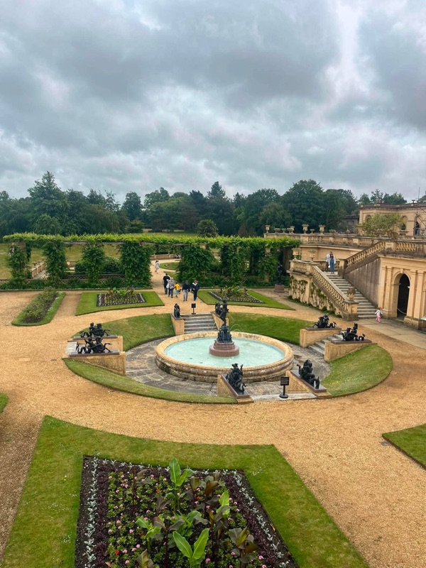Terrassehagene nedenfor Osborne House