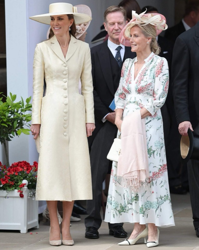 Prinsessen av Wales og hertuginnen av Edinburgh
