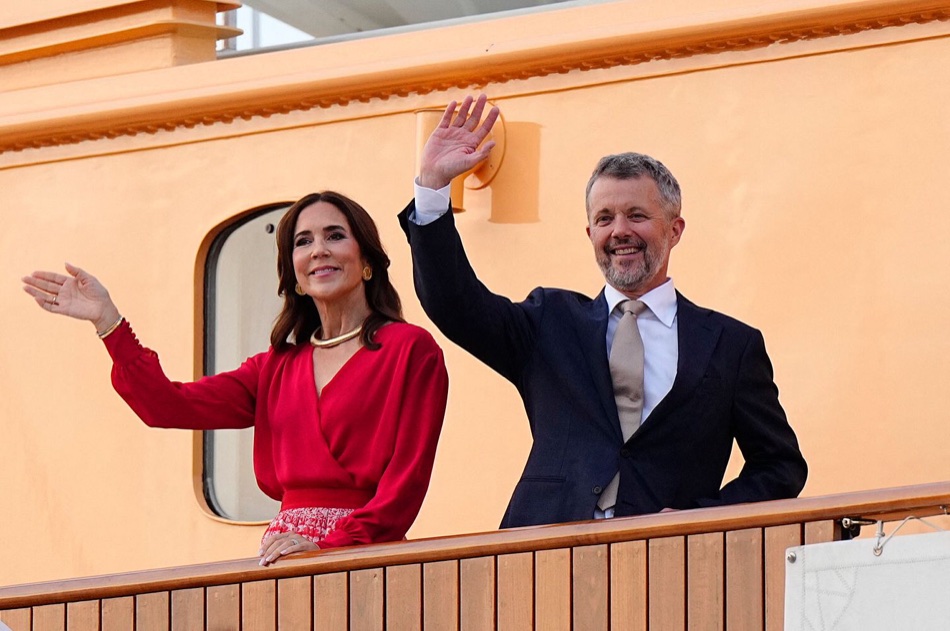 Queen Mary and King Frederik of Denmark