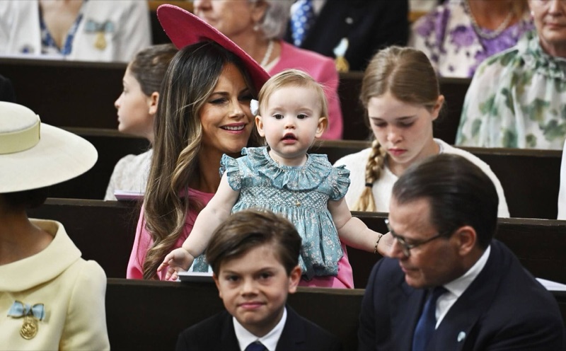 Prinsesse Sofia med datteren prinsesse Ines