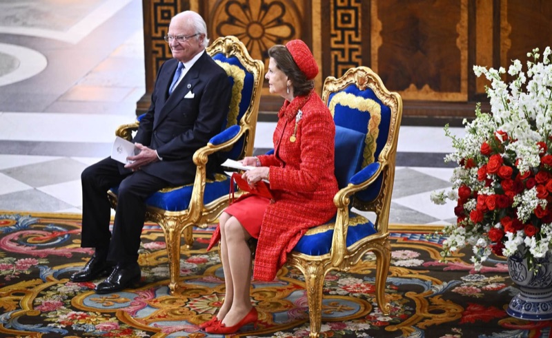 Kong Carl Gustaf og dronning Silvia feiret gullbryllup