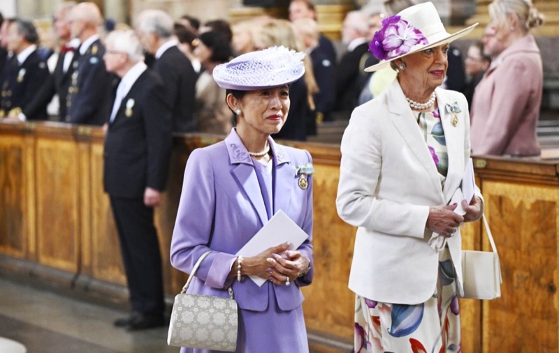 Prinsesse Takamado av Japan og prinsesse Benedikte av Danmark