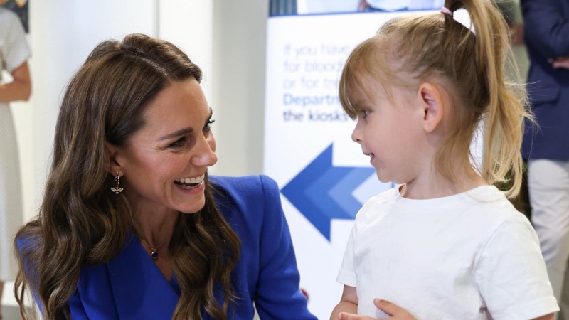 Prinsessen av Wales besøkte kreftsenteret The Christie
