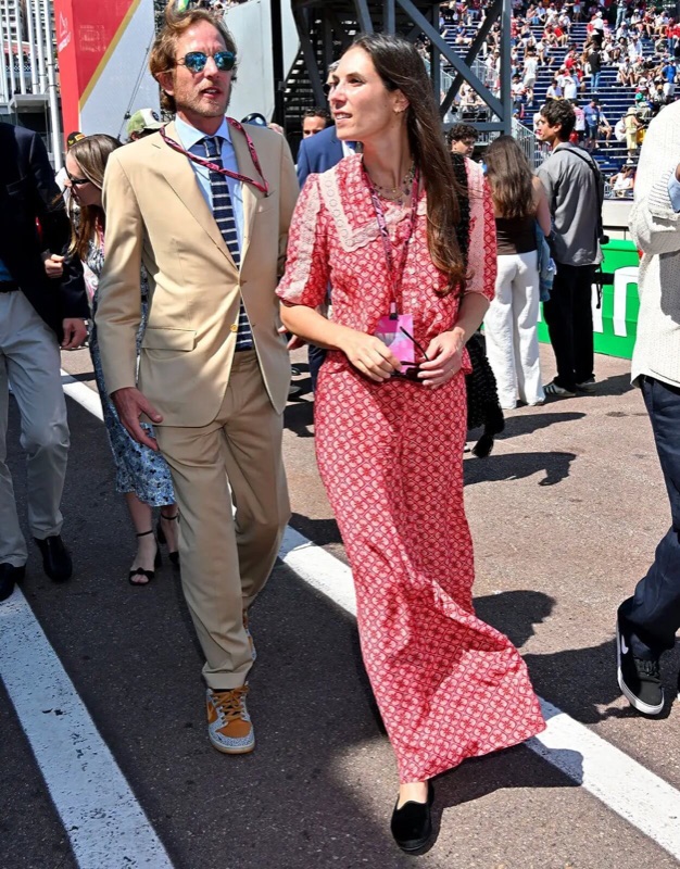 Andrea Casiraghi og Tatiana Santo Domingo