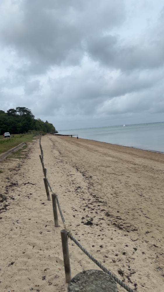 Osborne-stranden ved Solent