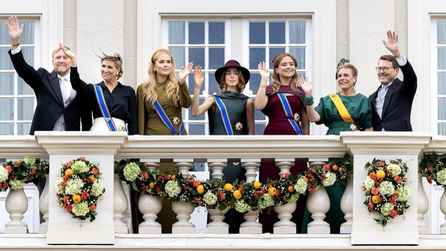 The royal family marked Prinsjesdag in The Hague