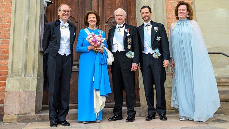 Kongeparet og prins Carl Philip markerte Riddarhusets 400-årsjubileum