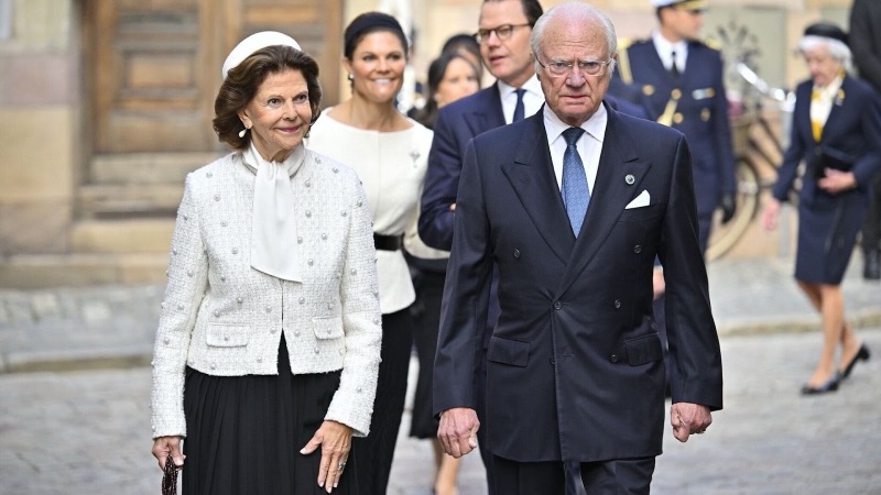 Kongefamilien samlet da riksmøtet ble åpnet