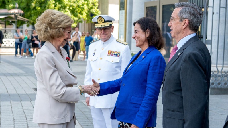 Dronning Sofía markerte 250-årsjubileet for USAs uavhengighet