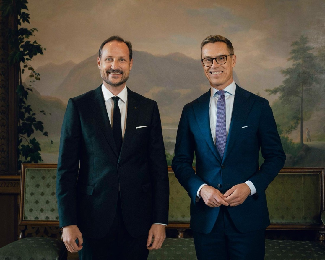Finland's president in audience with King Haakon