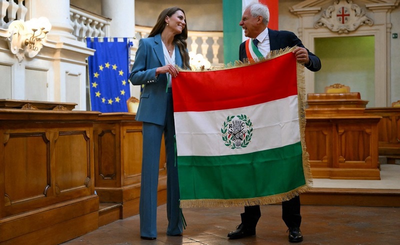 Prinsessen mottar Primo Tricolore