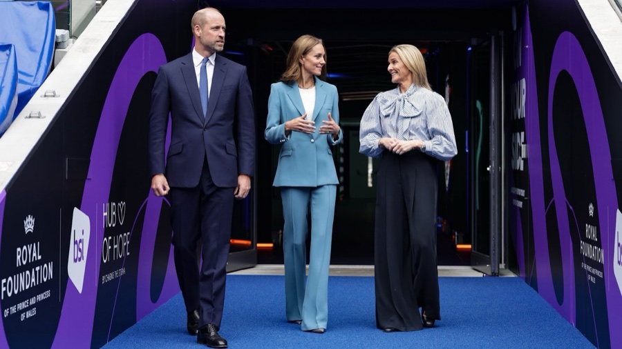 The Prince and Princess launched a suicide prevention toolkit for sport