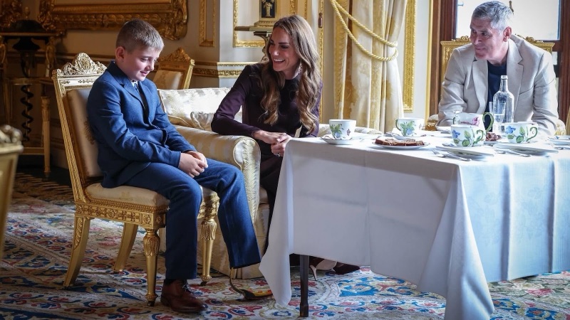 Prinsesse Catherine samlet fjellklatrerne på Windsor